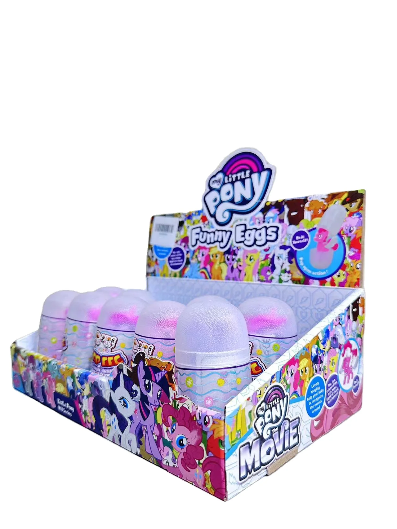 Rainbow Unicorn Fun Fashion Play Blind Box PVC Drop Injection Molding Rubber Doll Creative Desktop Decoration Candy Toys