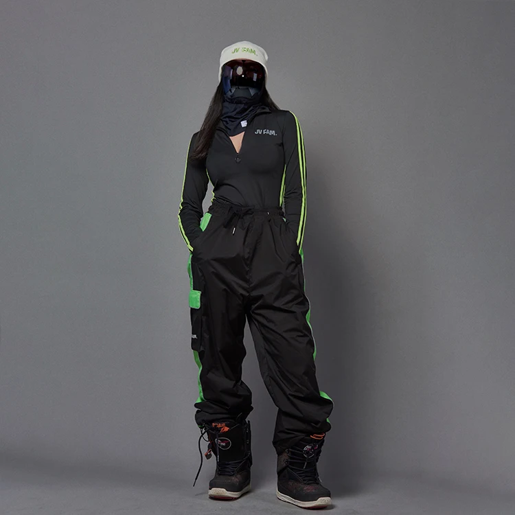 High Quality Waterproof Outdoor Ski Pants men and women Windproof Warm Snow Ski Trousers  Ski Wear Sportswear