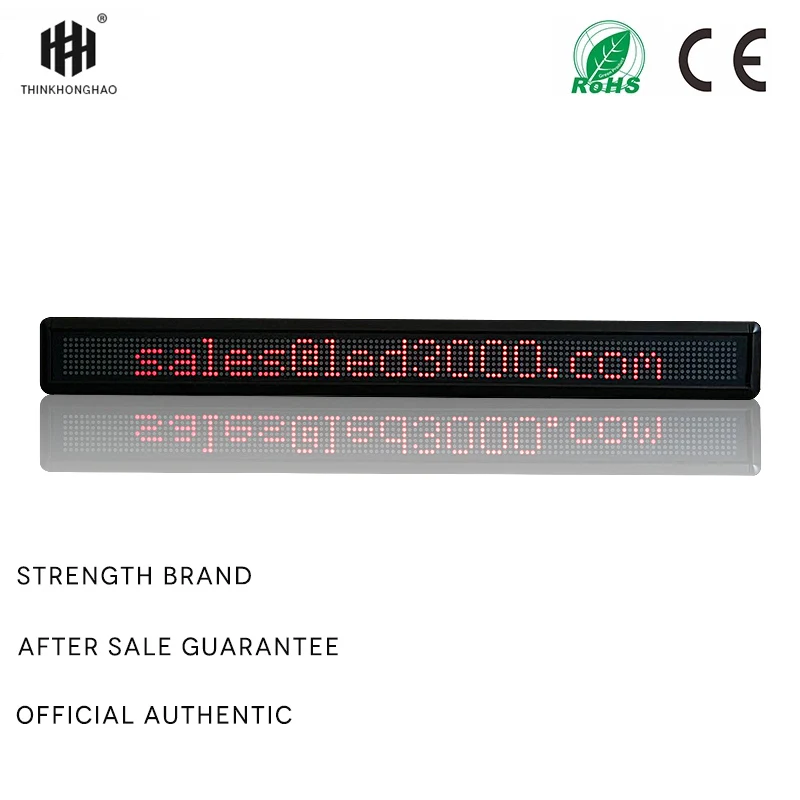 [Hong Hao] Portable LED Information Sign Rolling LED Information Display LED Sign Digital Information Display Can Take Samples