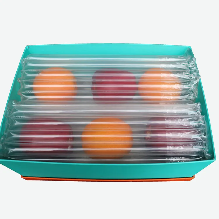 Inflatable wine bottle protector air column film bubble column bag