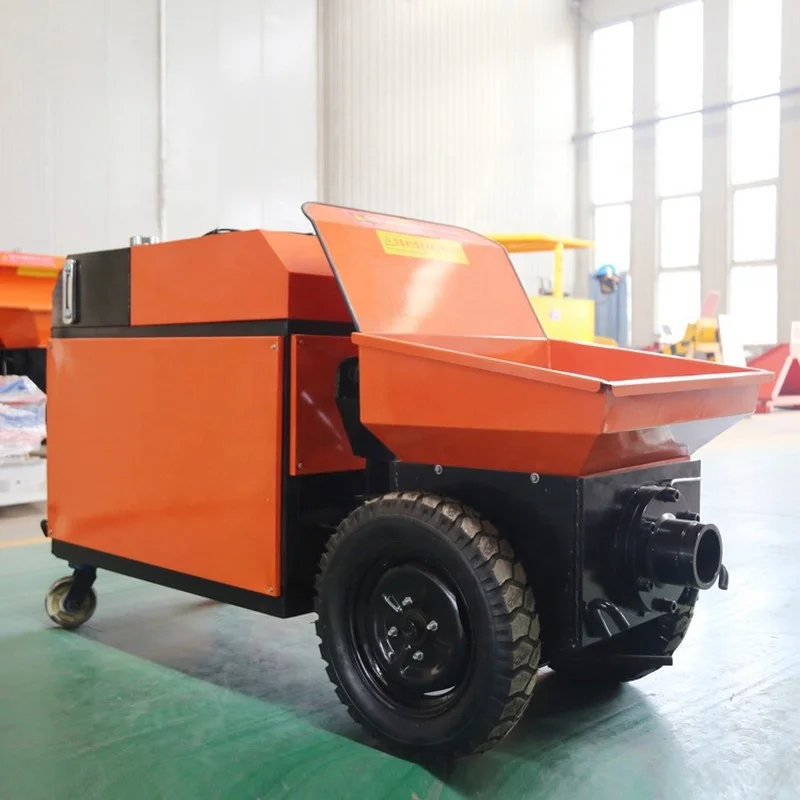 DISCOUNT Price New Mini Concrete Pump Machine Prices With Diesel Engine Trailer Mounted Concrete Stationary Pumps