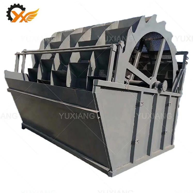 Small cylinder gold ore bucket mobile portable sand washer washing machines for sale in saudi