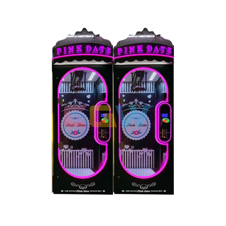 CGW Push Gift Game Machine Cut 2 Win Arcade Claw Games Skill Scissors Prize Big Gift Machine Barber Cut Arcade Game