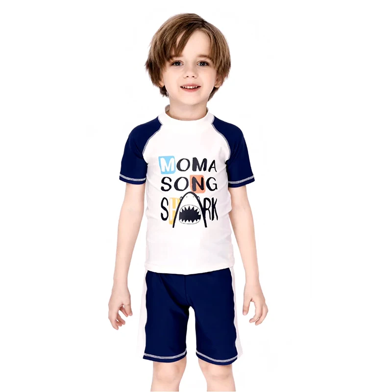 Amazon hot selling Essentials Baby Long-Sleeve swimwear,Trunk Swimsuit Sets,quick dry children bathing wear