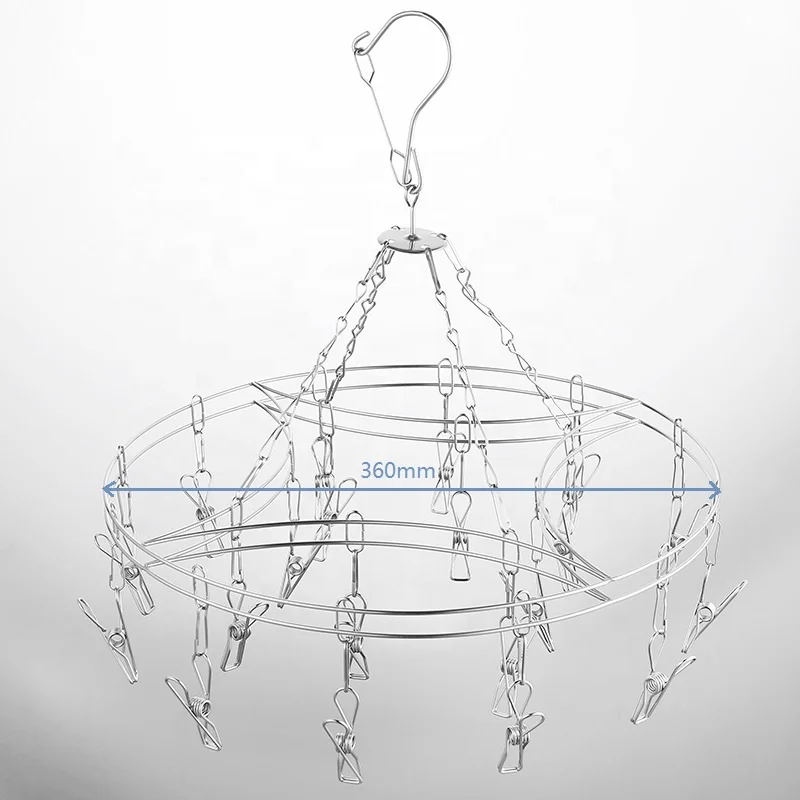 Цветная вешалка для носков, шорт, нижнего белья, из нержавеющей стали