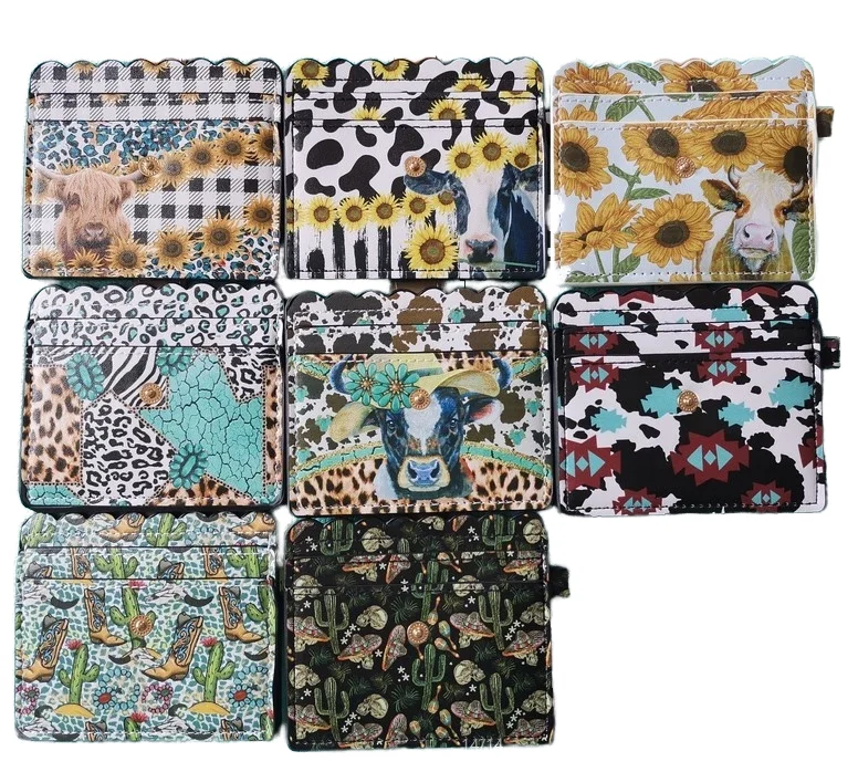 Personalized Wristlet keychain Card Holder Leopard Print keychain wallet card holder Leopard leather card holder wallet