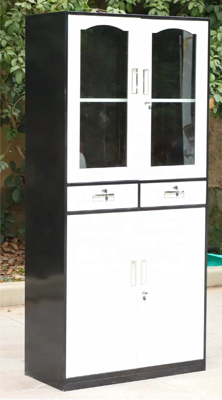 Goshen OEM ODM YongKang factory Double door modern design cheap office storage steel/metal cupboard/file cabinet