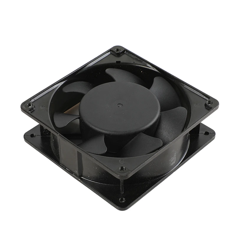 CCC CE ISO approved 120x120x38mm 1238 12038 7 impeller axial AC 220V mini cooling fan factory supply