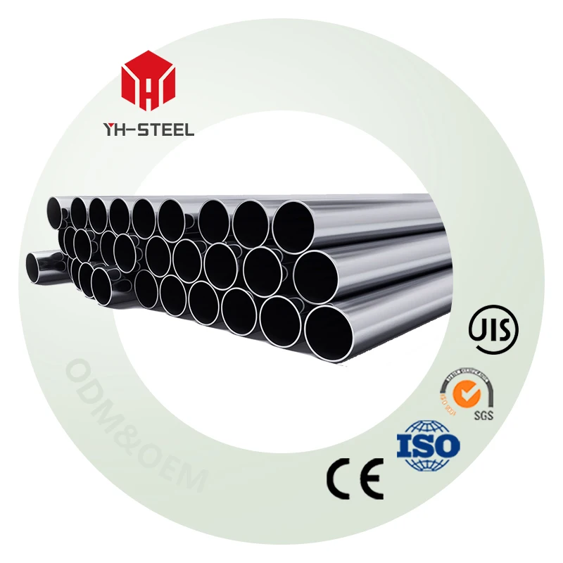 Q235B 304 Stainless Steel round Pipe Hot Dipped Galvanized ERW Welding Cutting Bending Punching 2B Surface Finish Seamless Type