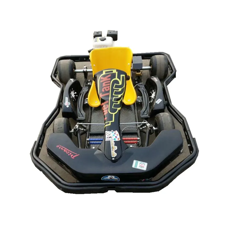 Оптом 6.5hp 200cc бензиновый Karting электрический внедорожник Одноместный открытый парк Быстрый Гонки Картинг для