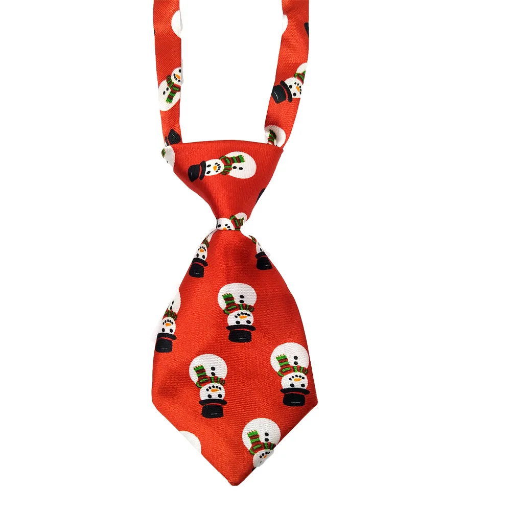 Wholesale fashion mix color dog christmas bow pet neck tie dog collar