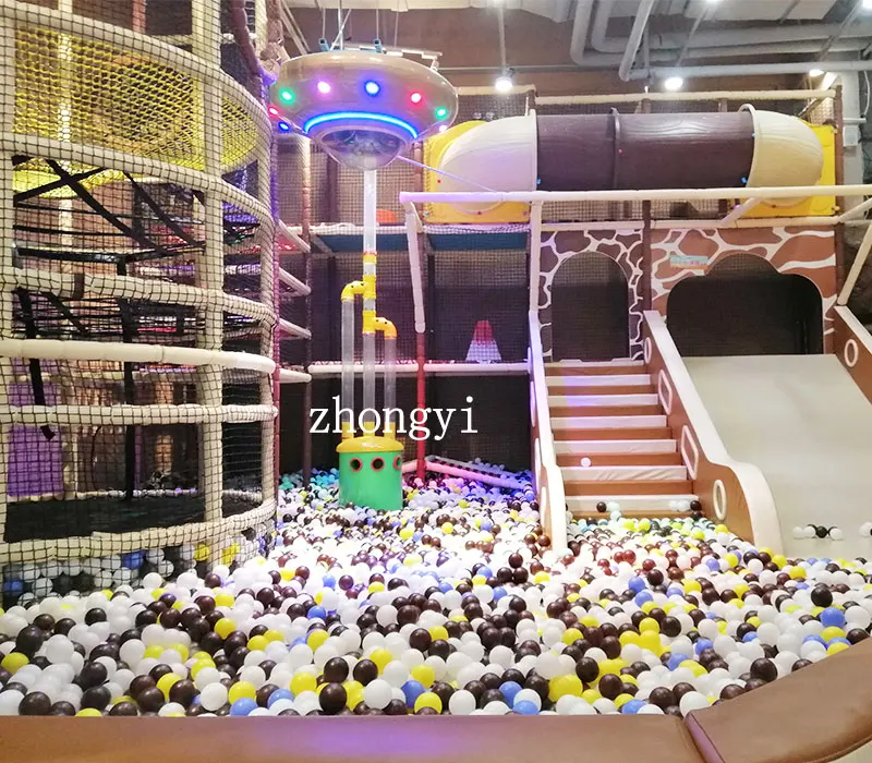 Outdoor Playground Children Prefab Houses Indoor Play Plastic Playground >3 Years