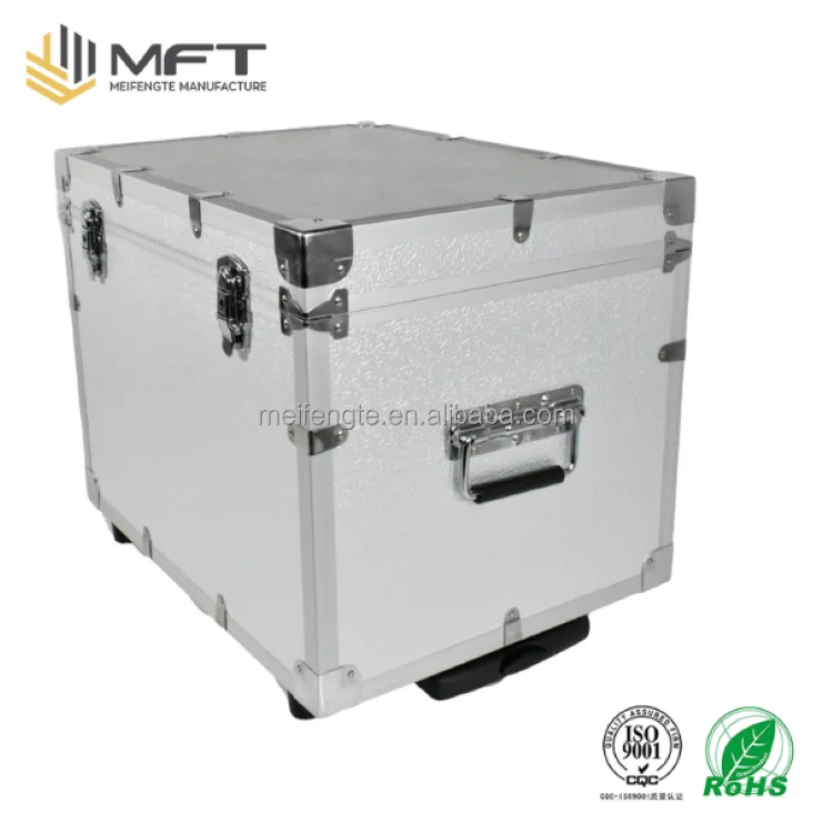 Jiangsu Factory MFT MFC004 Professional Custom Air Aluminum Silver Fashion Flight Case Suitcase ISO9000 Design Aluminum Alu Case