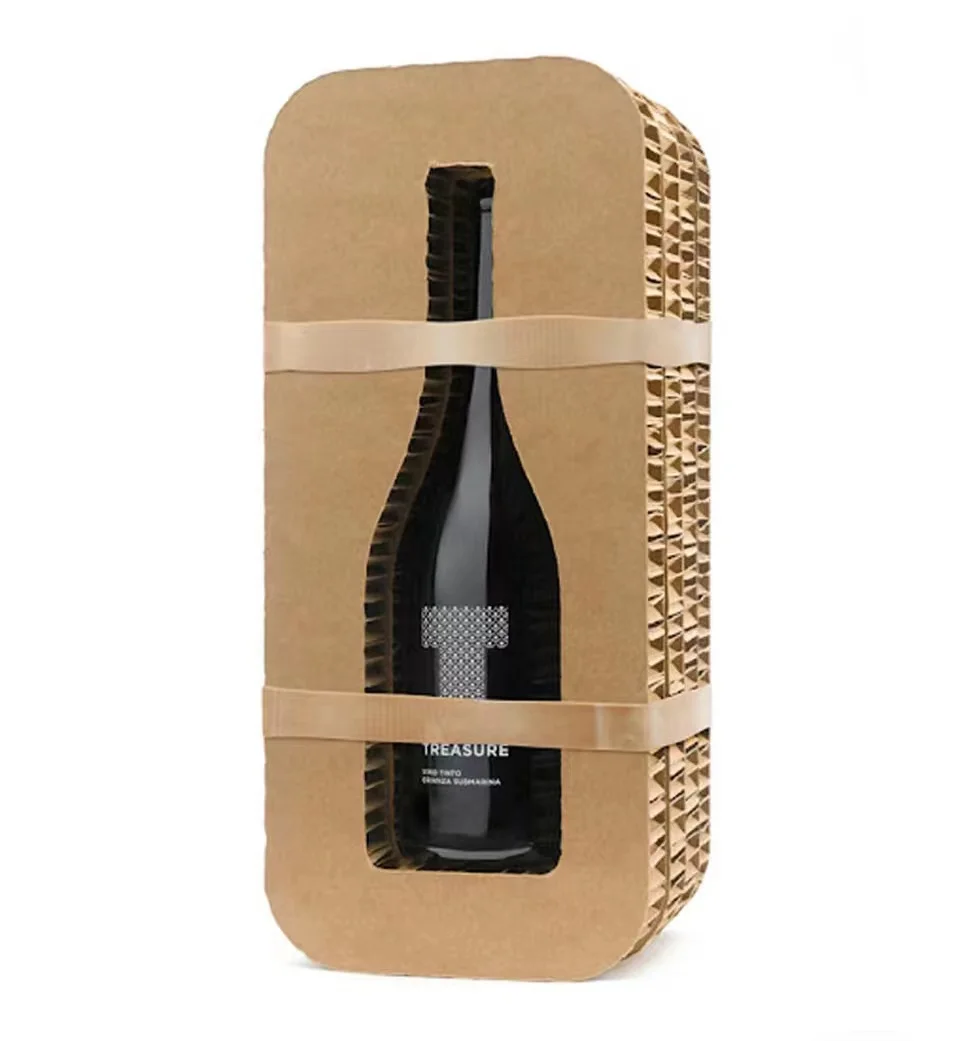 Wine Packaging Box 100% Eco-friendly New Design Alcohol Gift Boxes Packaging Liquor Bottle