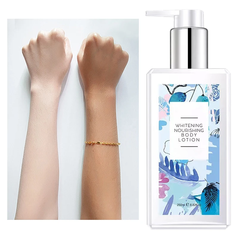 
Private Label Custom Lightening Black Skin Body Bleaching Rapid Whitening Lotion Cream 