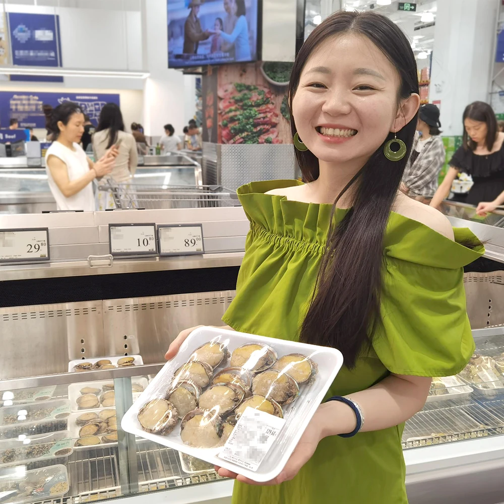 High Quality Disposable Supermarket Display PP Plastic Frozen Food Tray for Fruit Meat Vegetable Packing