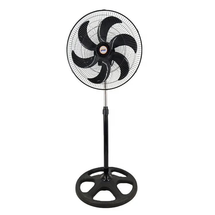 Nigeria price free coil unit pedestal floor cross industrial 3speed control 3 size cool standard electric mini stand fan