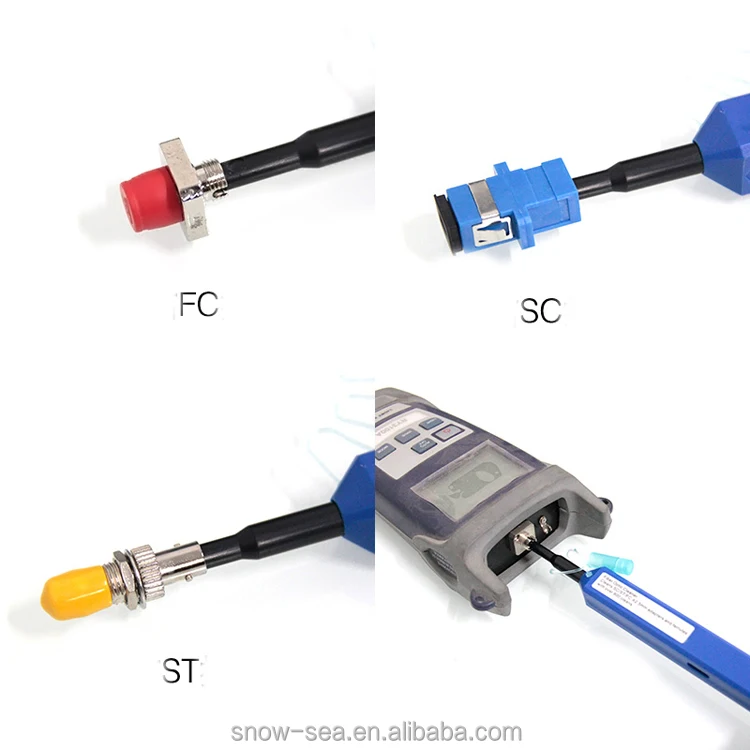 2.5mm FC ST SC 1.25mm LC MU Pen Type One Click Fiber Optic Cleaning Kits