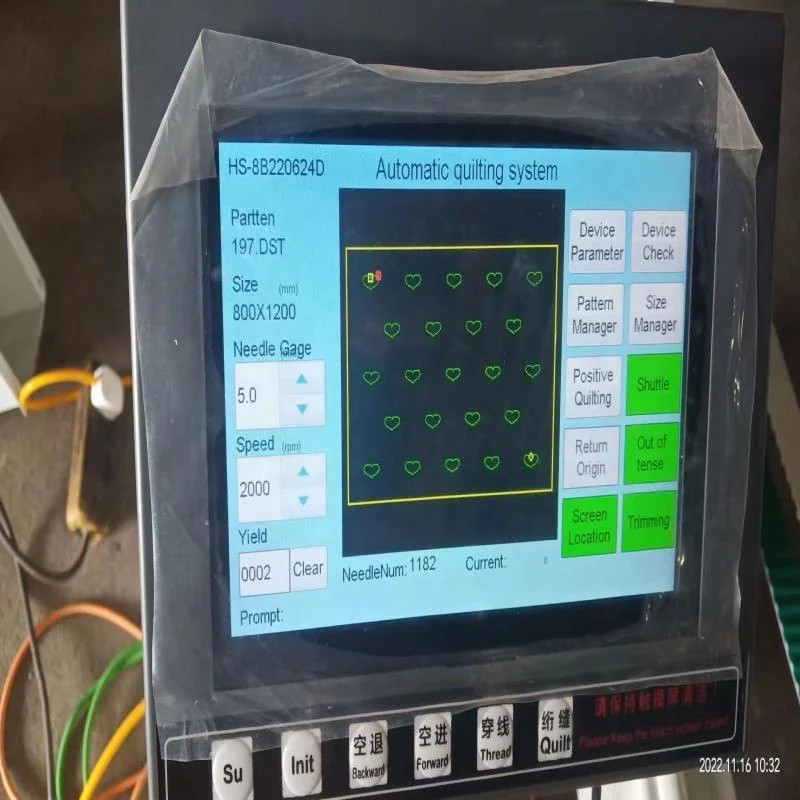 Automatic Pattern Single Needle Quilter Long Arm Computerized Single Needle Quilting Machine For Quilt Sewing Machine