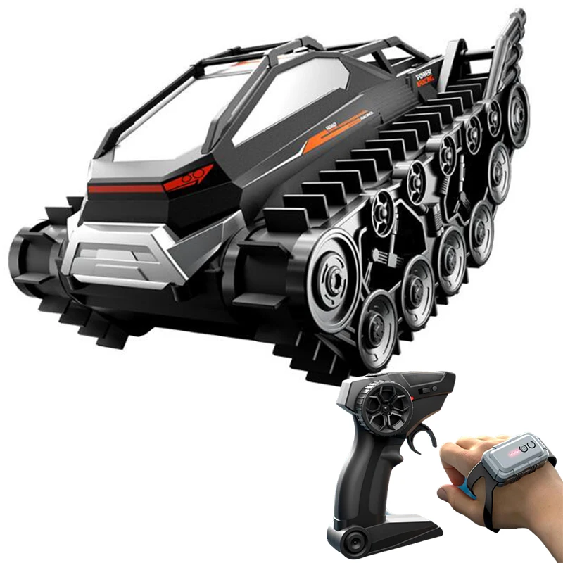 Amphibious RC Truck 2.4G Off road Waterproof Large Remote Control Car for Boys, All Terrain RC Car kids toys