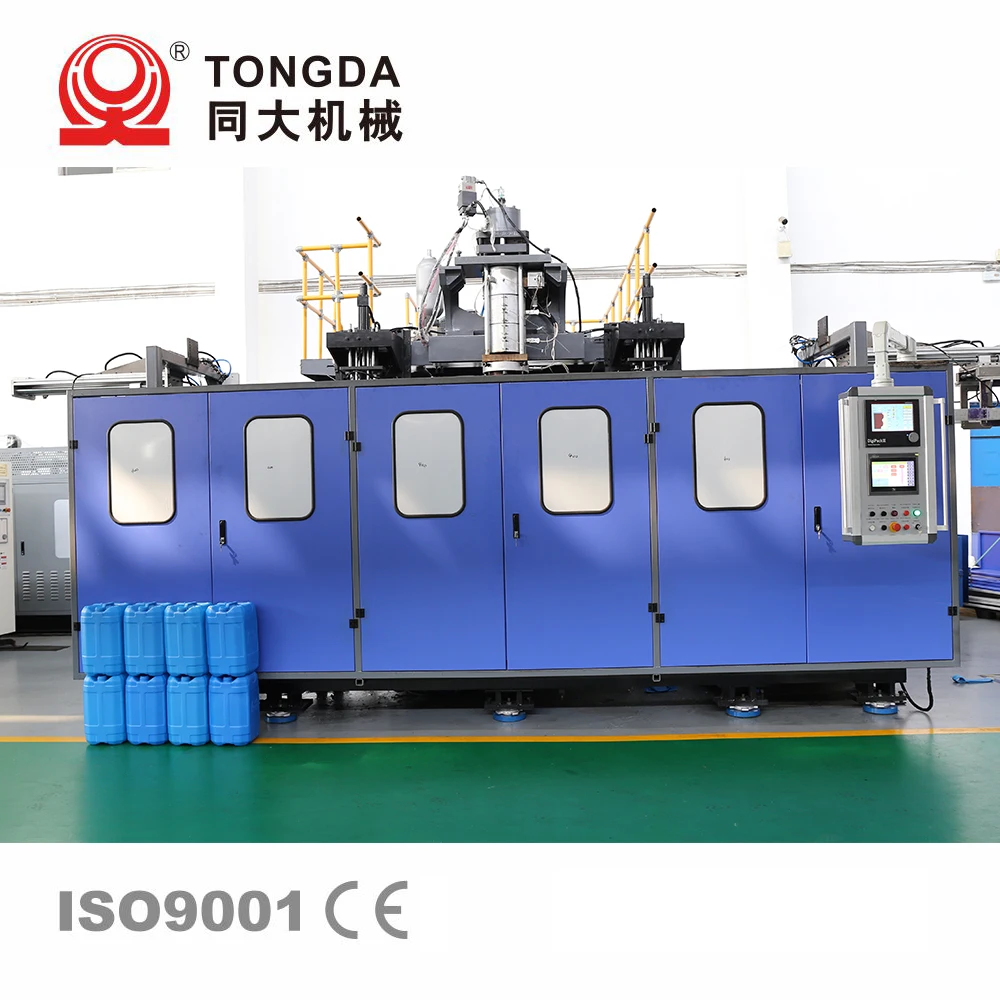  Двойная станция TONGDA HTll30L полностью автоматическая Экструзионная пластиковая выдувная формовочная машина 20