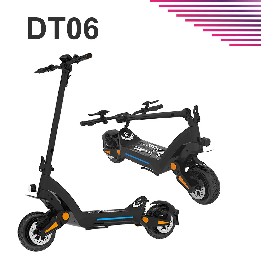 DriveTron высокое качество подвижность легкий нож 10 Gt электрический скутер 2500 Вт двойной мотор 60 В 23.4ah Электрический Скутер Складной