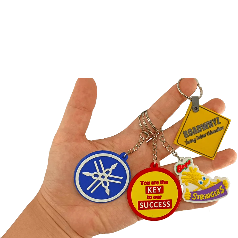 Брелок для ключей из ПВХ с логотипом
