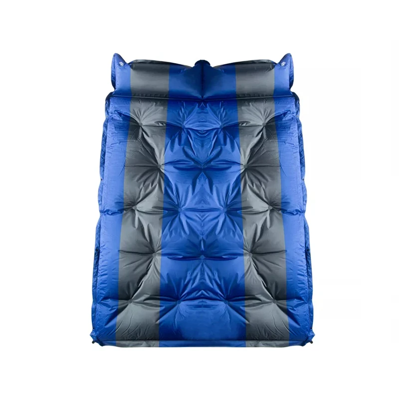 Folding Portable Sleeping Pad Outdoor Waterproof Self Inflatable Camping Mattress With Built-In Pump
