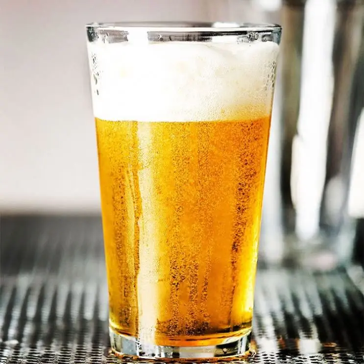 475ML pint Glass Tumblers Libbey Glassware Cup for Water Wine Milk Lead-Free  Juice drink glass Tall Water Glasses Set