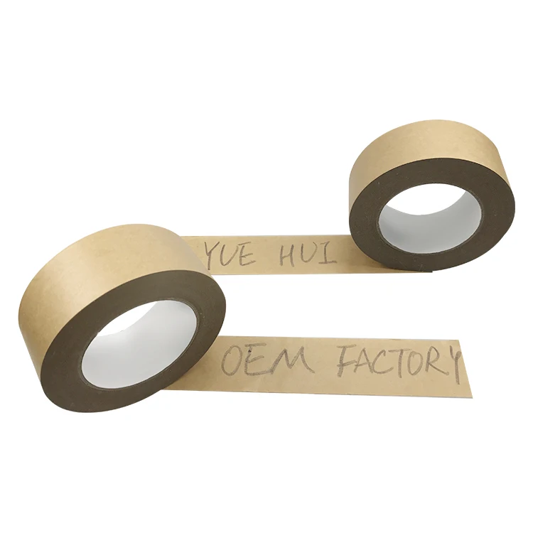 With Write Craft Paper Tape Sealing Tape Custom Printed Kraft Paper Tape