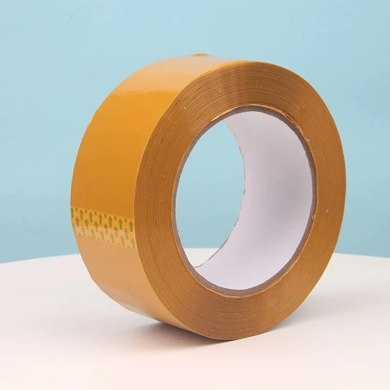 Customized Packaging Yellow Brown Adhesive Tape Bopp Packing Tape  high quality Box Sealing Carton Shipping Waterproof