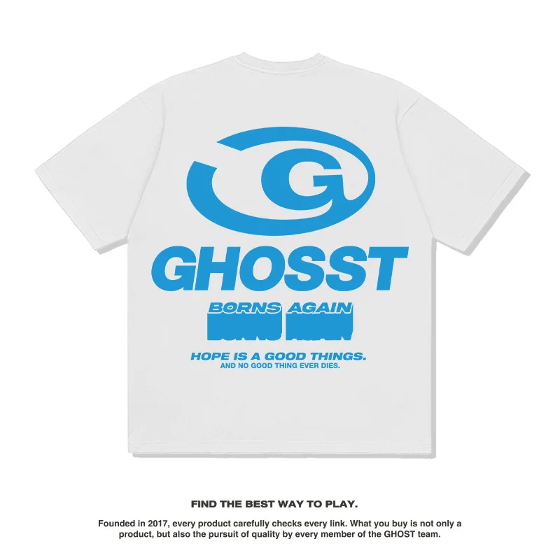 Polo Homm de marqu Men T-Shirt White Black Oversized Pima Cotton Thick Work Long Washed Female Tops Custom Made Raw Edge T-Shirt