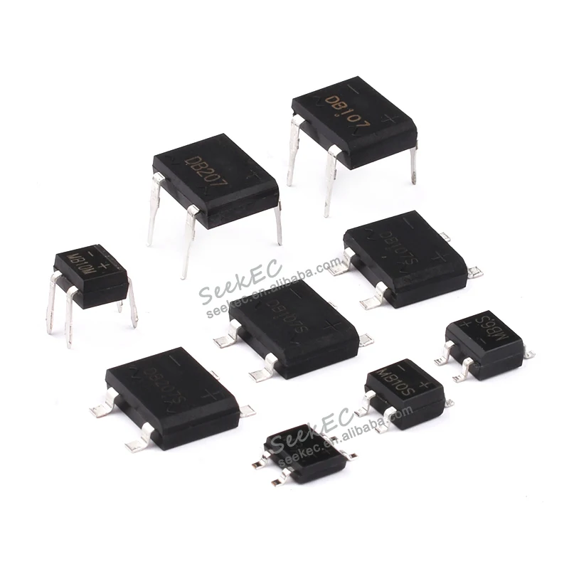 DB107S лапками углублением SOP-4 диодный мост DB207S выпрямителя MB6S IC MB10S MB10F диод
