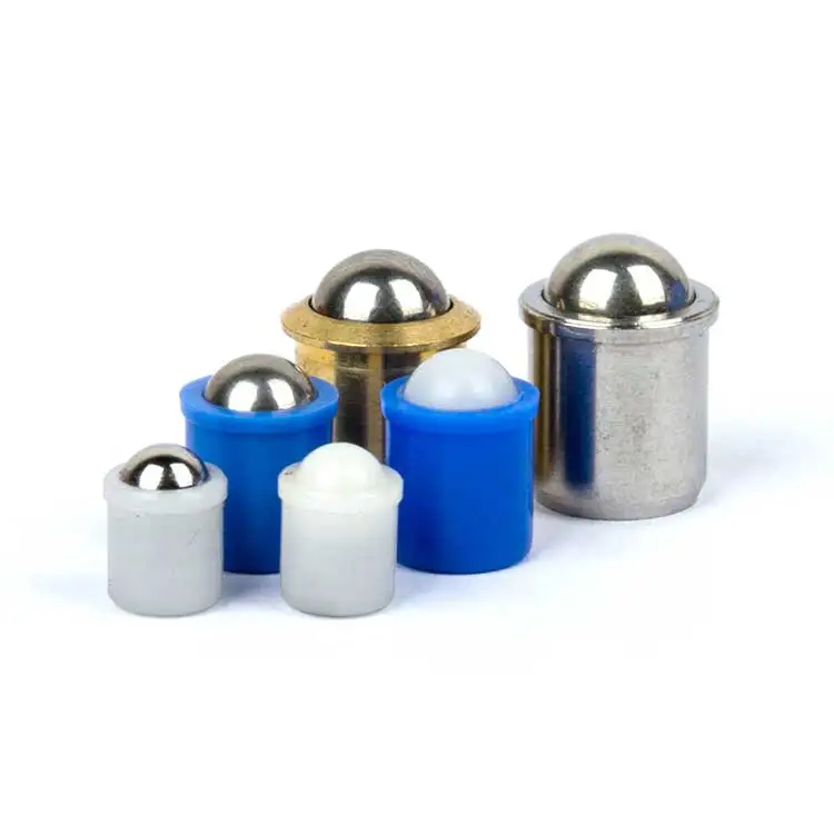Factory Direct Wholesale Force Ball spring plunger Pinball nose POM Stainless Steel Ball Spring Plunger