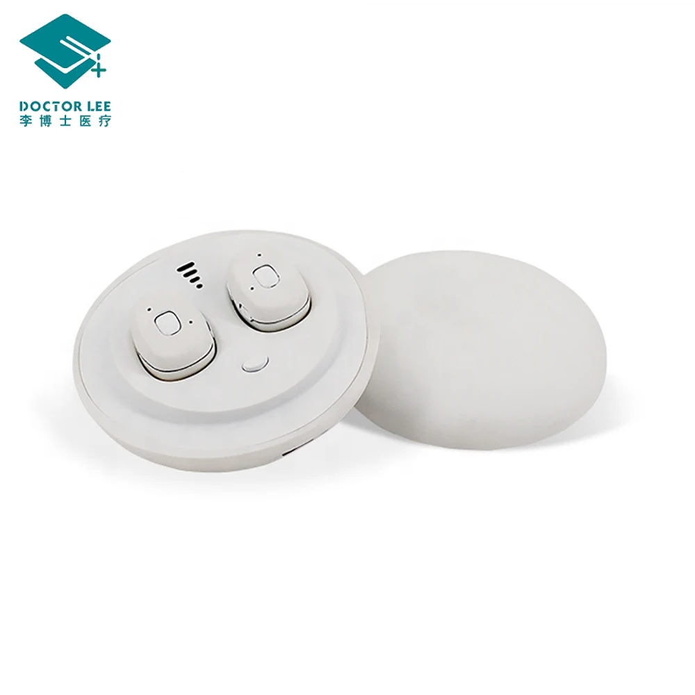 Hot selling Blue-tooth wireless digital rechargeable portable inner ear hearing aids for the elderly and hearing impaired people