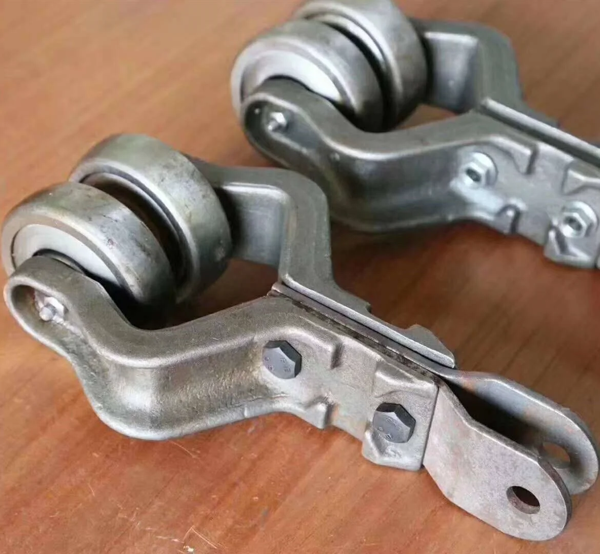 Заводская поставка, X348 X458 X678 кованая цепная тележка, мостовая конвейерная тележка