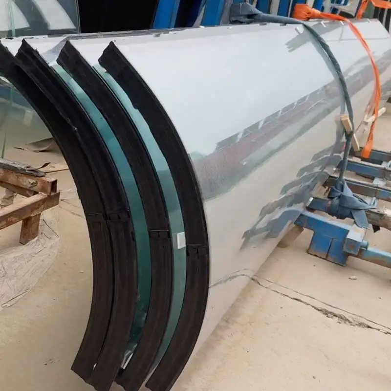 Curved laminated glass curved glass wall bent and curved glass