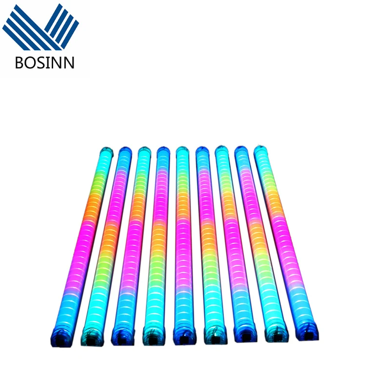Guardrail Digital Tube Lights Color Lighting Wall Washer Line Facade Lamp Advertise Outline Marquee Signboard Neon