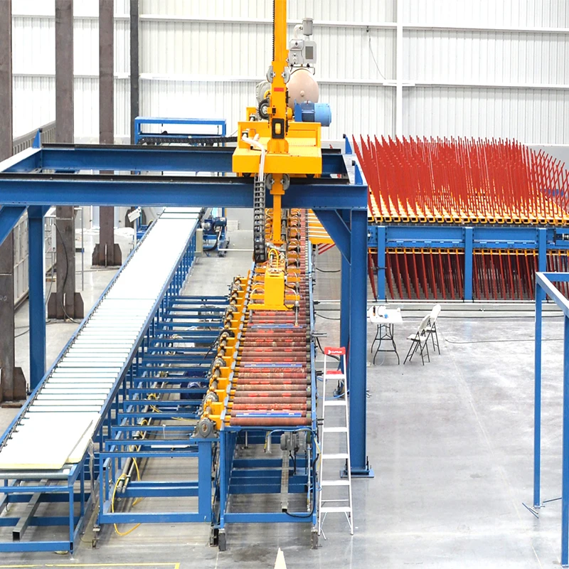 Zhongji Continuous PU Sandwich Panel Machine | polyurea sandwich panel machine