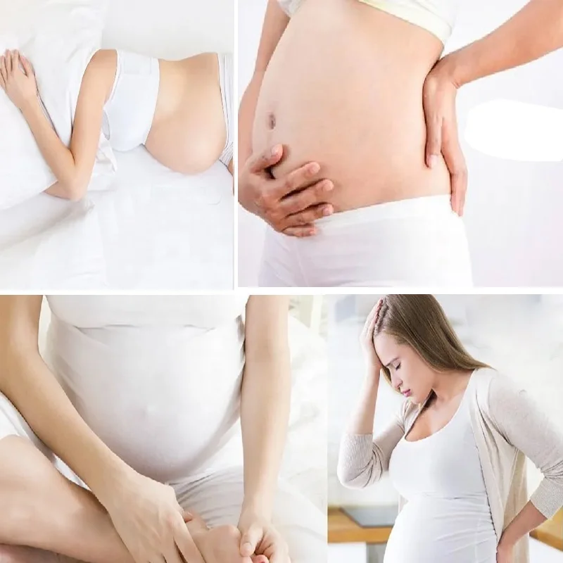 Pregnancy Bamboo Body Pillow Lumbar Support 59 x 32inch U-Shaped Memory Foam Infused with Copper Ions,  Removable Bamboo Cover