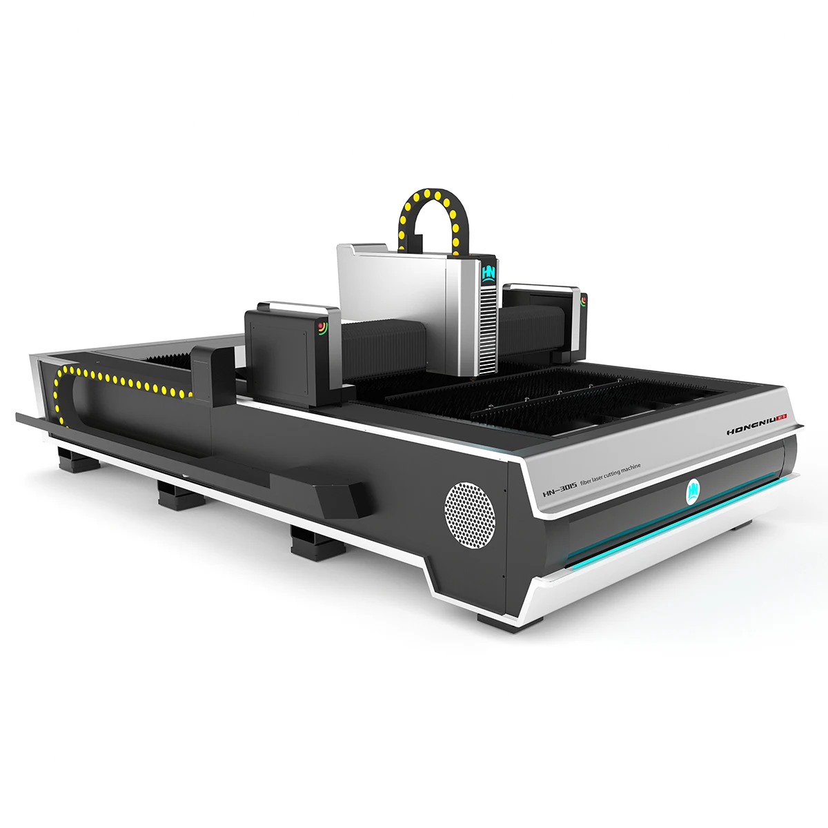 Heavy duty industrial laser cutting machines for steel 3000w 4000w 6000w