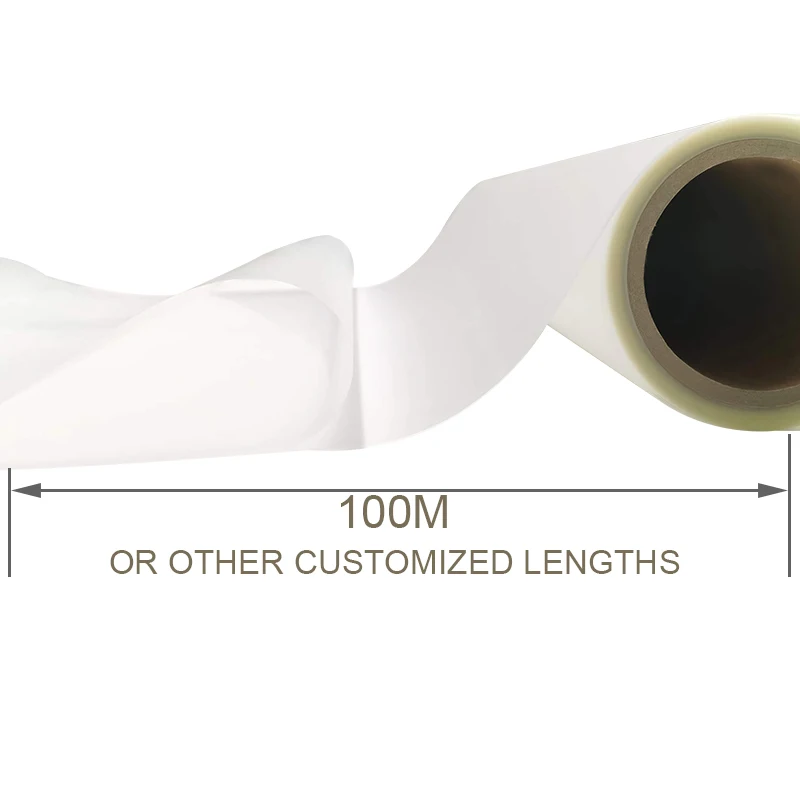A3 A4 A3+ 30cm 33cm 42cm 60cm transparent dtf paper pet film roll for digital inkjet printing