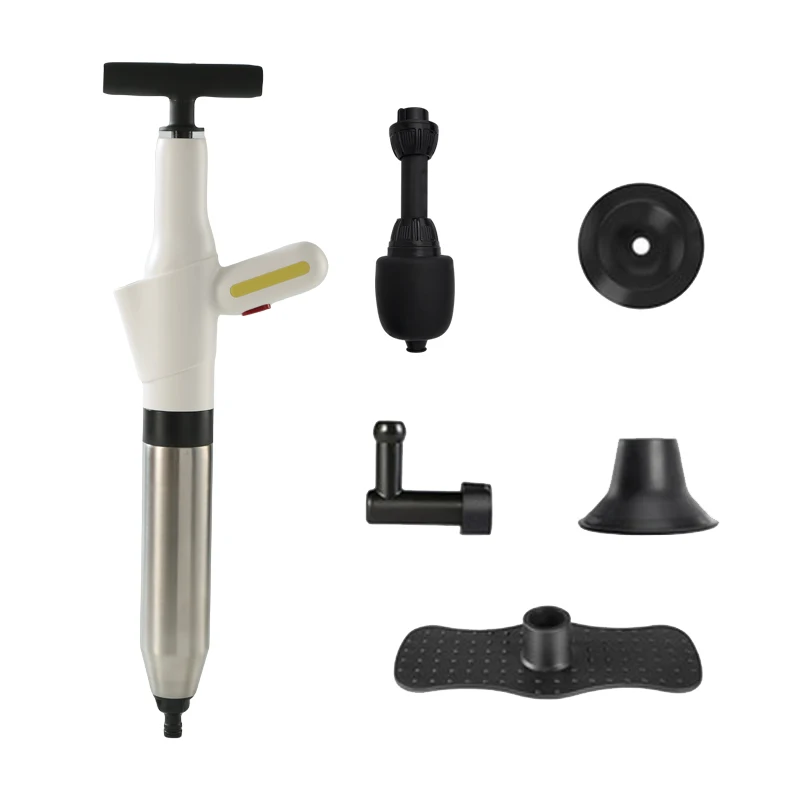 Air power  Pipe Plunger And Sinks Unblock Opener Clogged Pressure Toilet Plunger Pump Air Blaster Drain For Sewer Cleaning