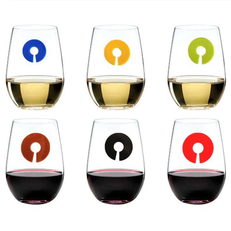 
Multi Usage Silicone Wine Glass Markers 