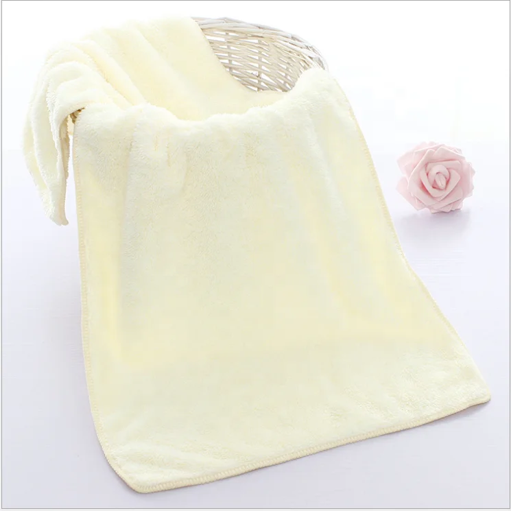 China custom logo wrapped microfiber coral fleece towel for car cleaning