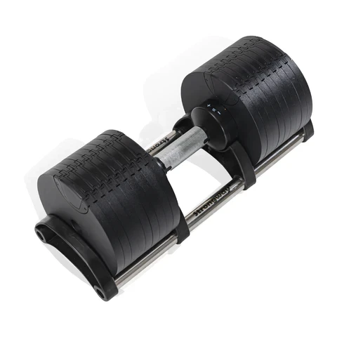 Single 90LB Increment 5LB Adjustable Dumbbell Weight Fitness Equipment with Anti-Slip Metal Handle Quick Change