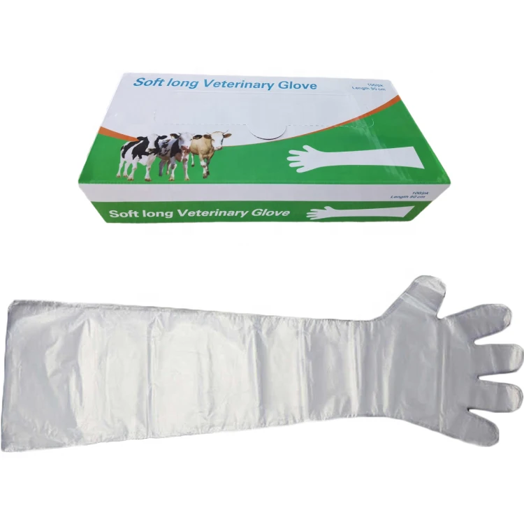Artificial insemination Veterinary Gloves Calving Giving Birth Vacas Full Arm Long Sleeve Gloves