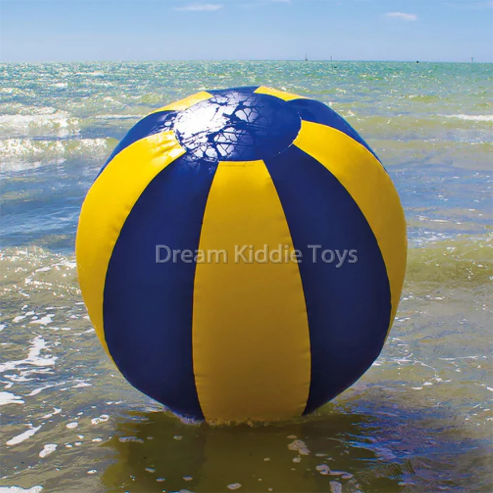 Wholesale inflatable Beach Ball custom logo brand Inflatable PVC Beach Ball water play equipment vinyl floating toys for amuse