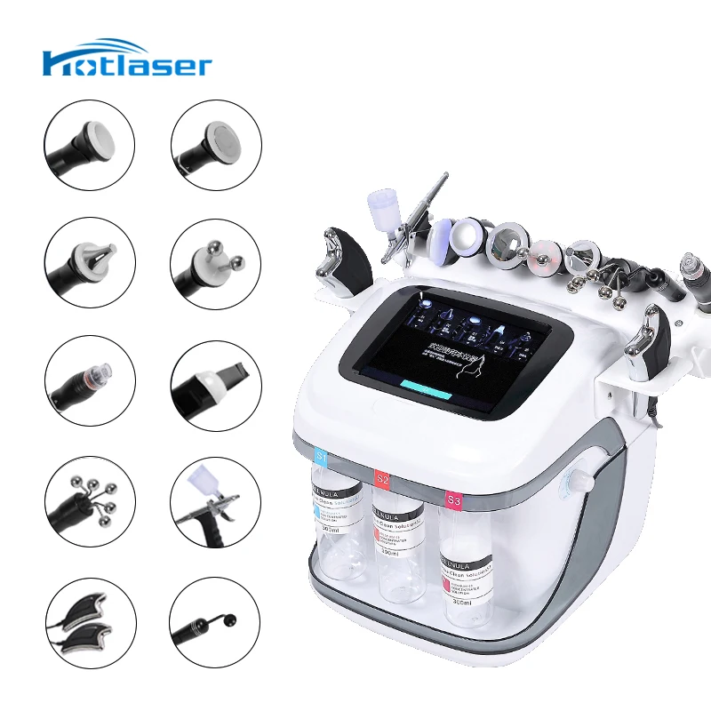 Water Oxygen Jet Peel Dermabrasion Diamond Facial Care Machine for Skin Cleansing