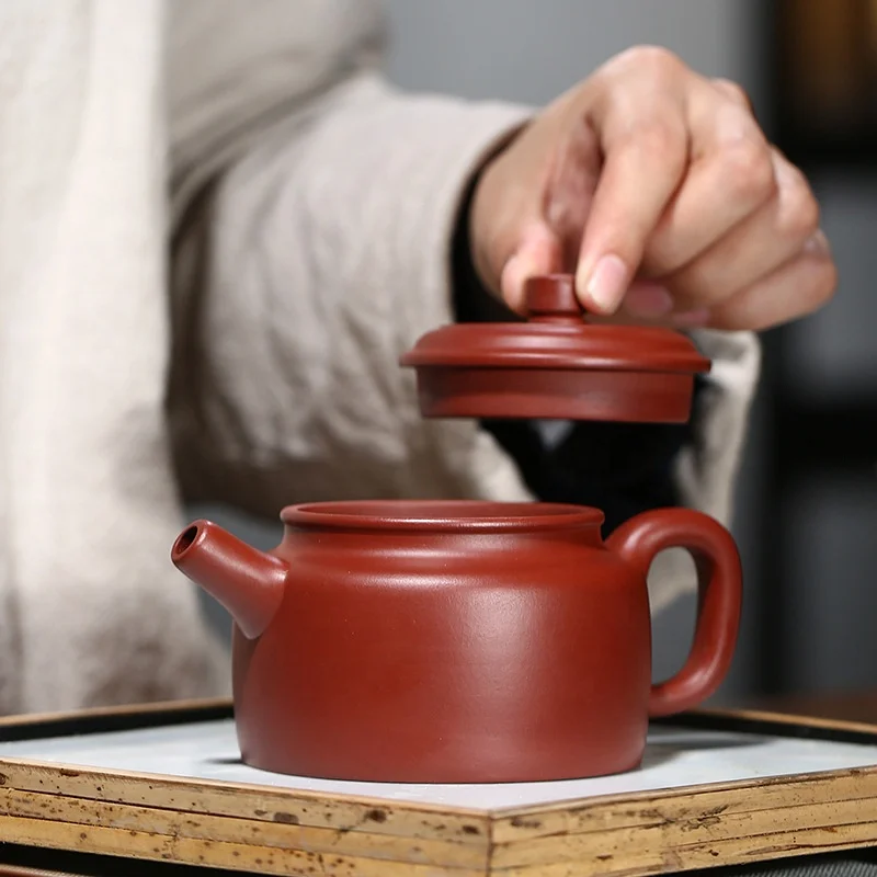 Christmas Gift Yixing Teapot Zisha Pots Dezhong Purple Clay Teapot Zisha Kettle